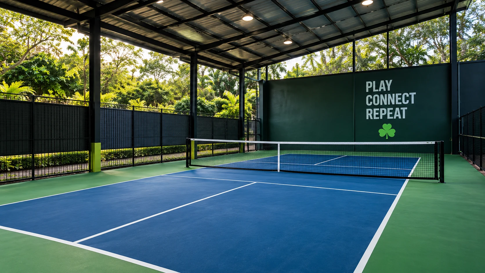 Paddy's pickleball court